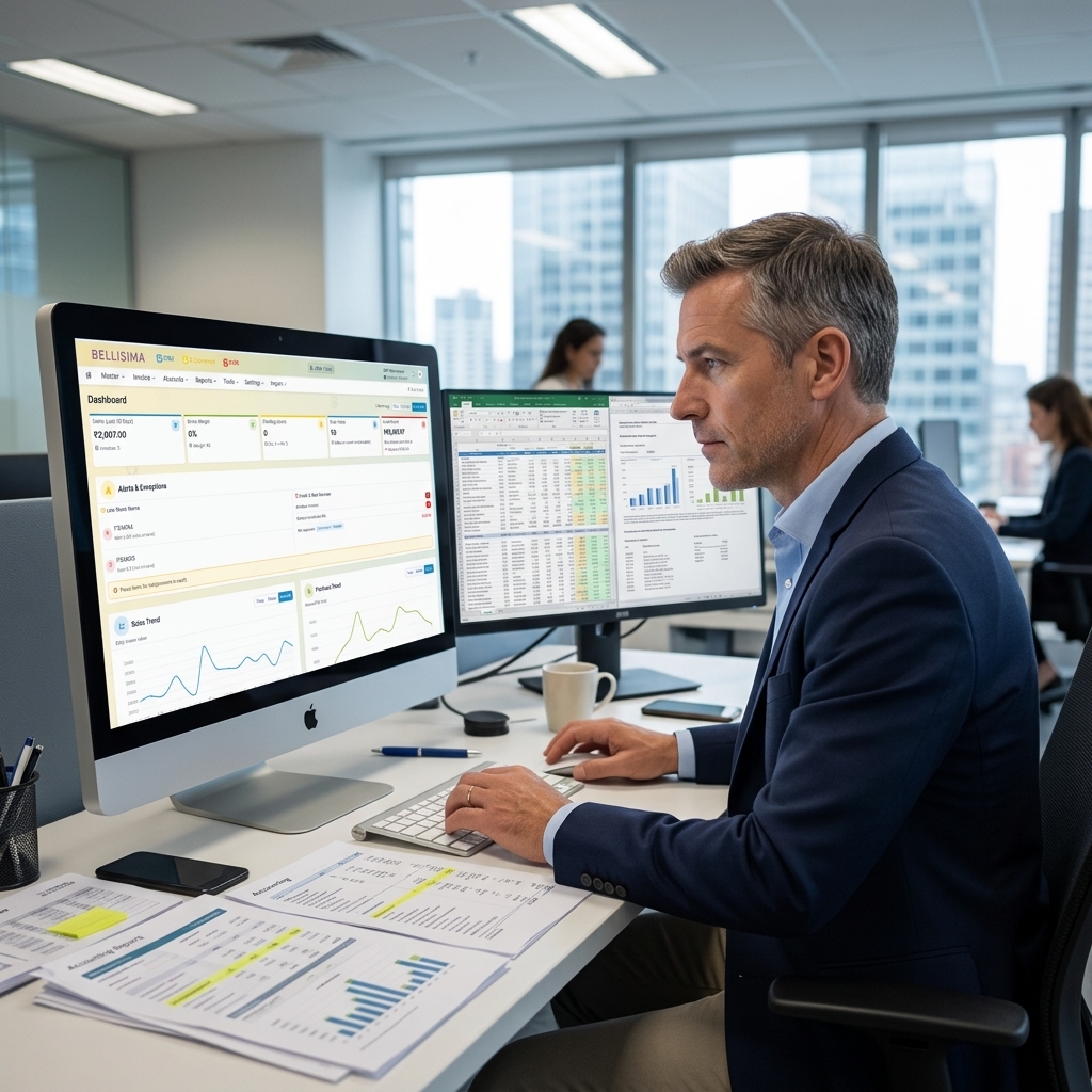 Advanced Analytics and Financial Control in Baawan ERP